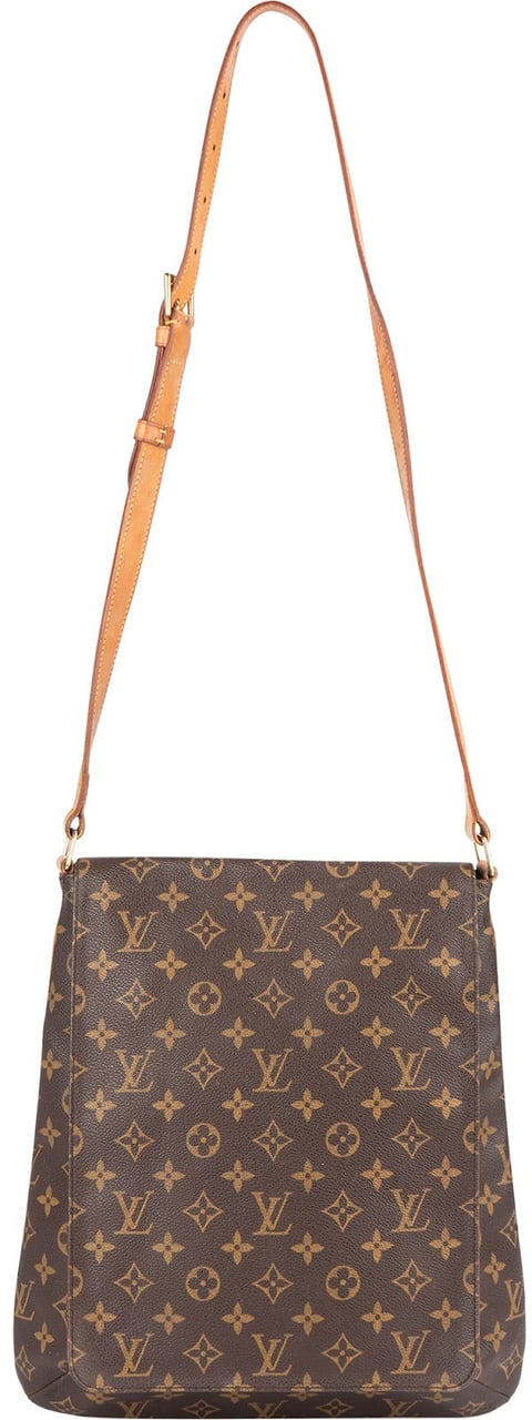 Louis Vuitton Louis Vuitton Monogram Canvas Musette Salsa GM Shoulder Bag Bruin