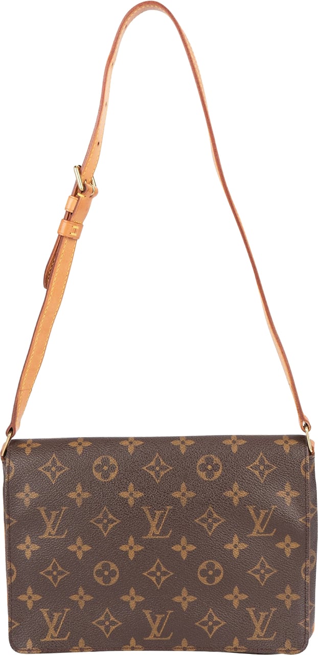 Louis Vuitton Louis Vuitton Monogram Canvas Musette Tango Shoulder Bag Bruin