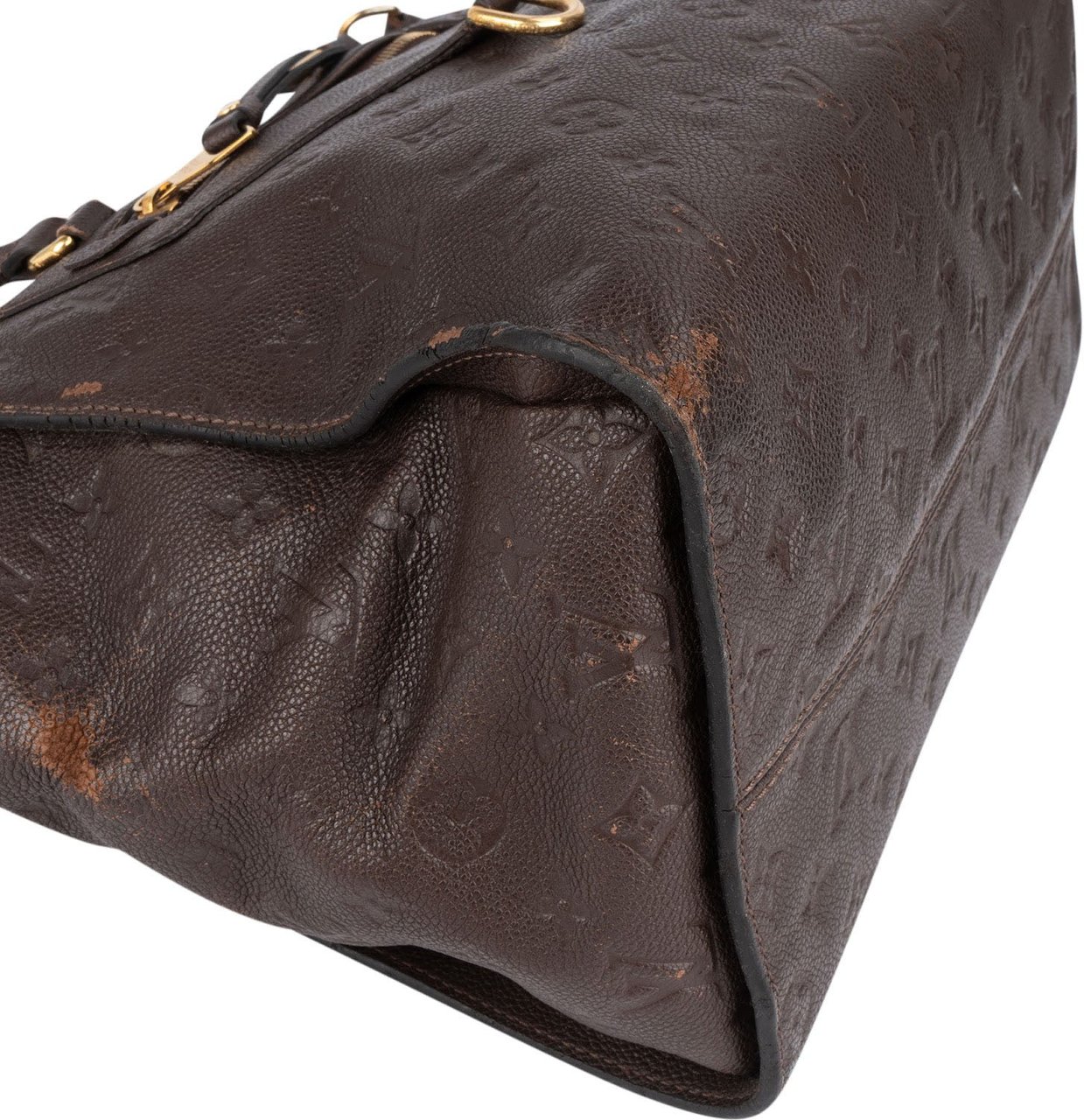 Louis Vuitton Louis Vuitton Monogram Empreinte Leather Lumineuse PM Shoulder Bag Bruin