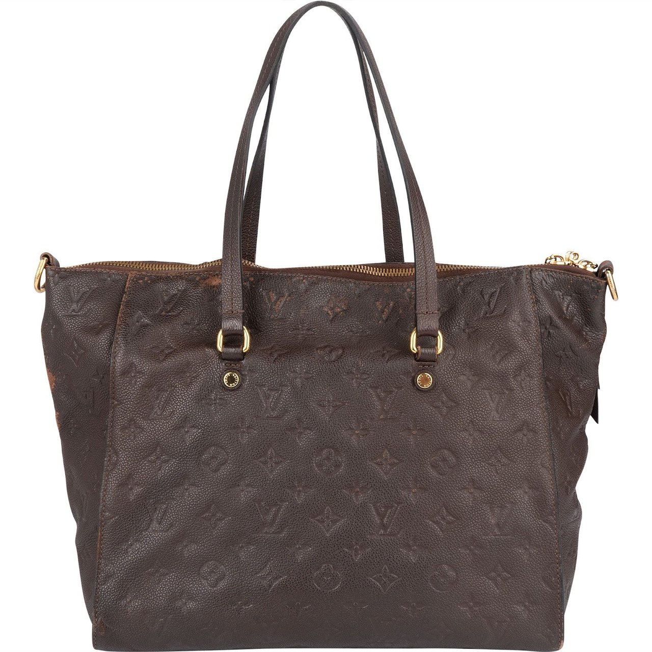 Louis Vuitton Louis Vuitton Monogram Empreinte Leather Lumineuse PM Shoulder Bag Bruin