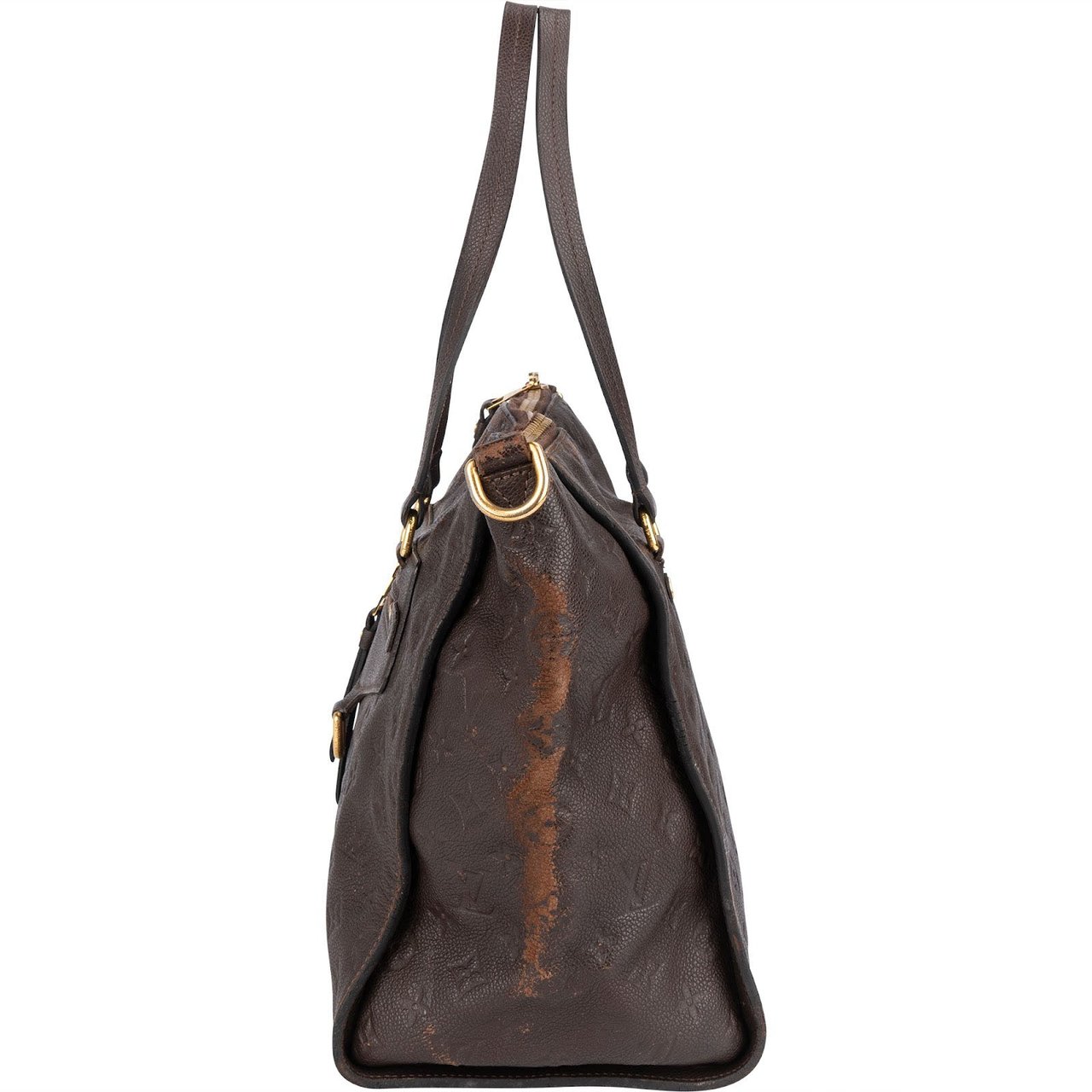 Louis Vuitton Louis Vuitton Monogram Empreinte Leather Lumineuse PM Shoulder Bag Bruin