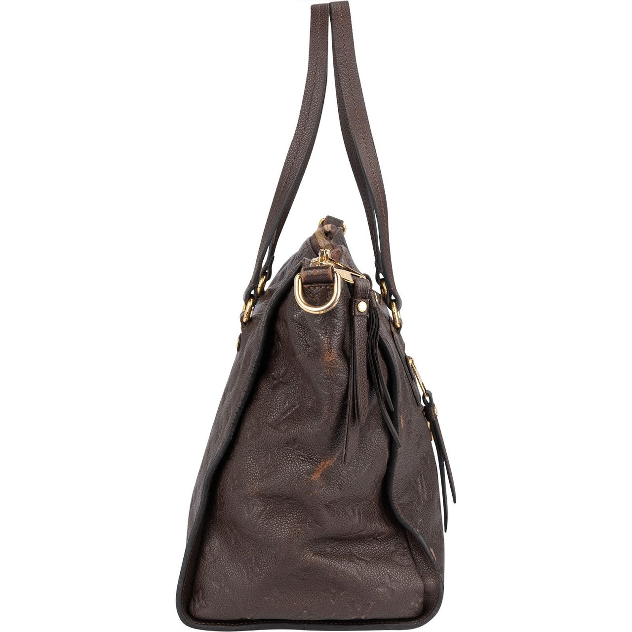 Louis Vuitton Louis Vuitton Monogram Empreinte Leather Lumineuse PM Shoulder Bag Bruin