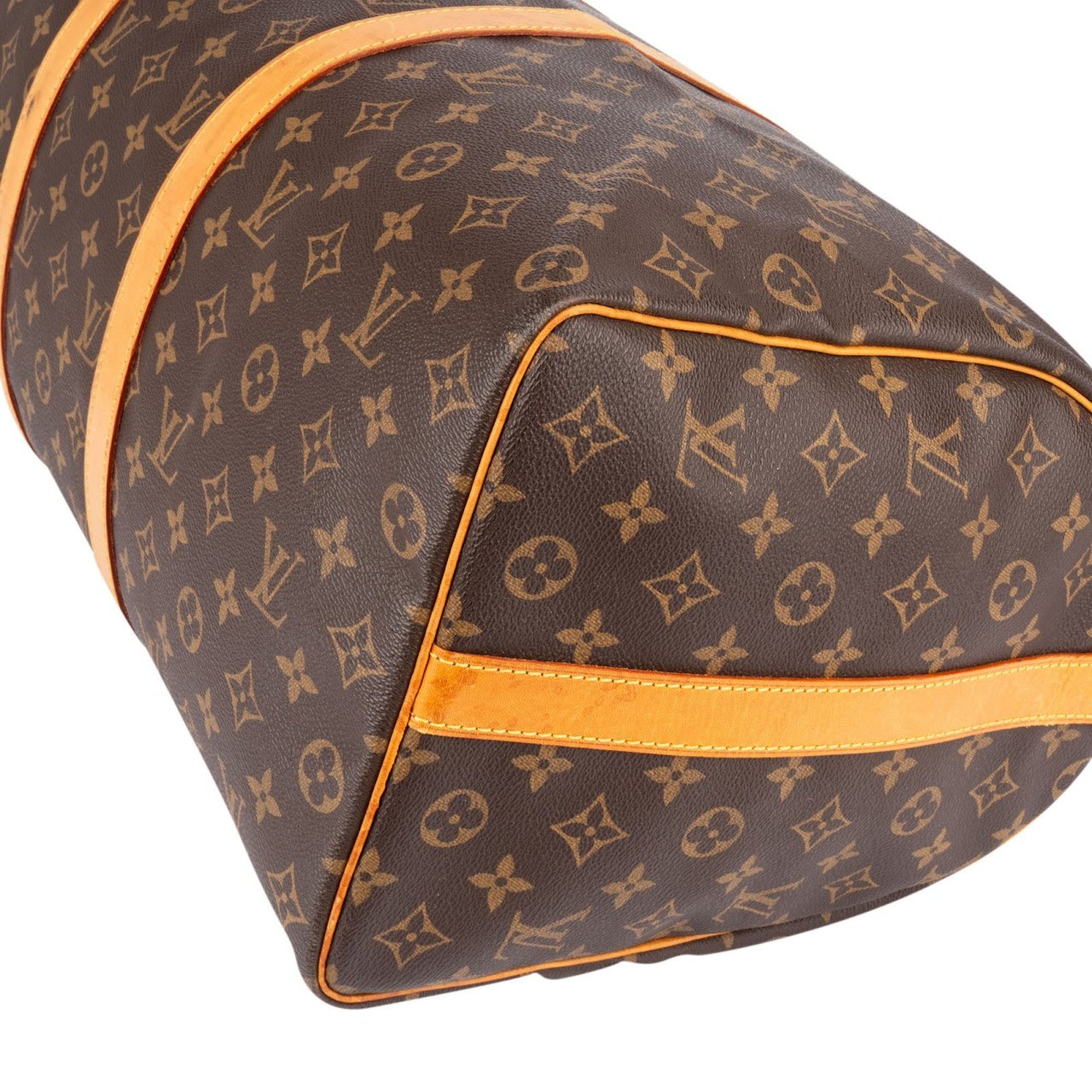 Louis Vuitton Louis Vuitton Monogram Canvas Keepall 50 Bandoulière Travel Bag Bruin