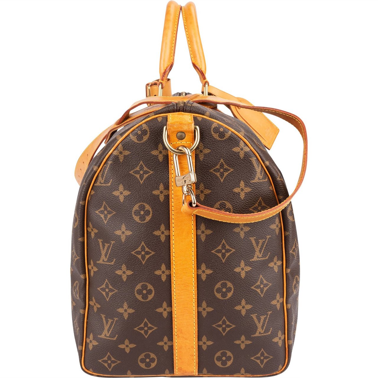 Louis Vuitton Louis Vuitton Monogram Canvas Keepall 50 Bandoulière Travel Bag Bruin