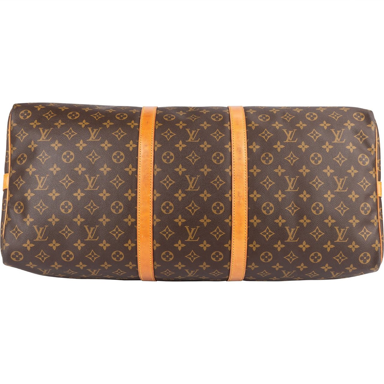 Louis Vuitton Louis Vuitton Monogram Canvas Keepall 60 Bandoulière Travel Bag Bruin