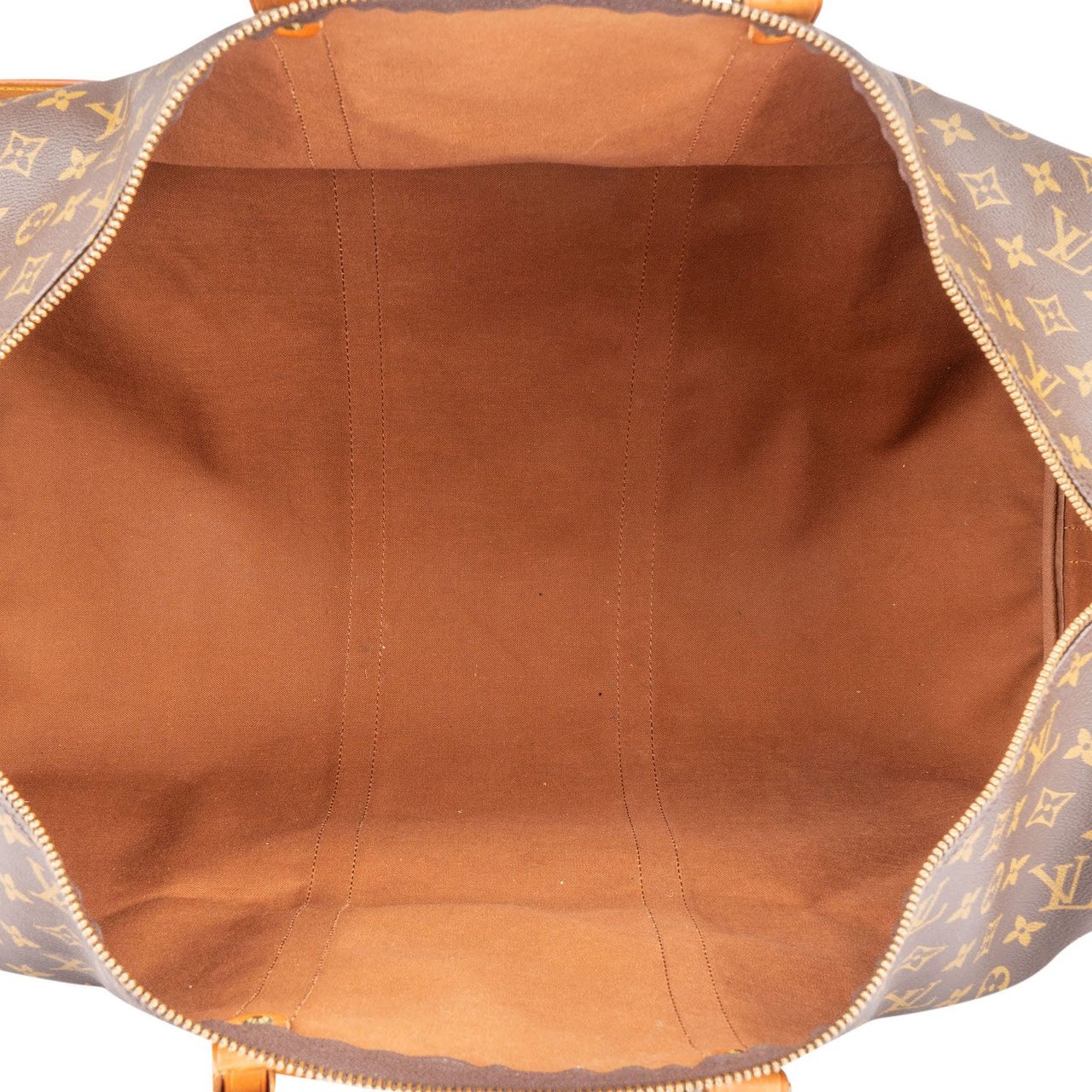 Louis Vuitton Louis Vuitton Monogram Canvas Keepall 60 Bandoulière Travel Bag Bruin