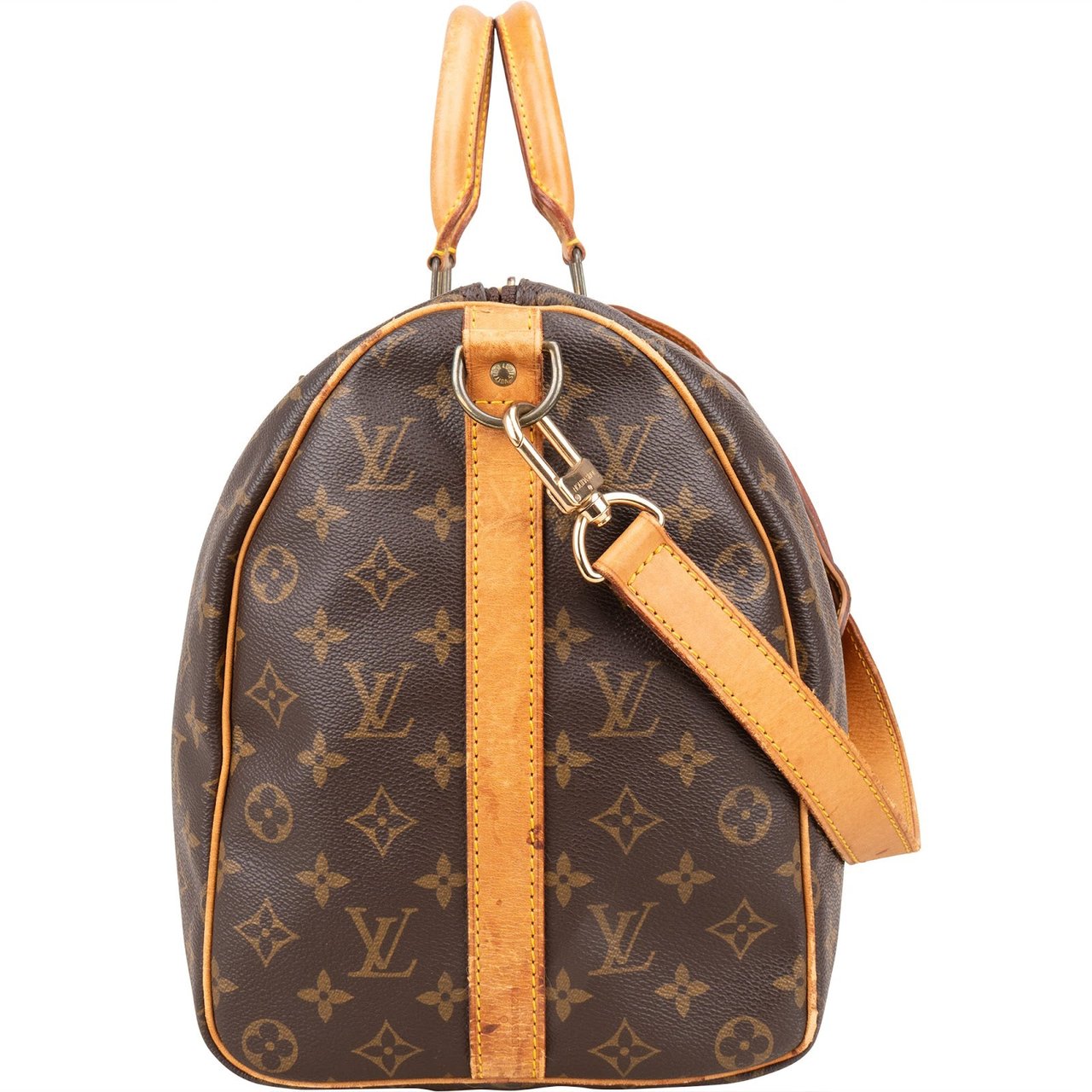 Louis Vuitton Louis Vuitton Monogram Canvas Keepall 45 Bandoulière Travel Bag Bruin