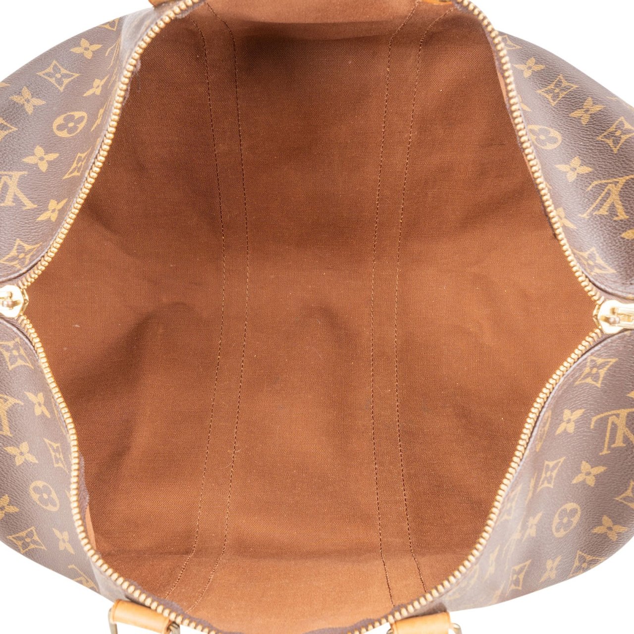 Louis Vuitton Louis Vuitton Monogram Canvas Keepall 45 Bandoulière Travel Bag Bruin