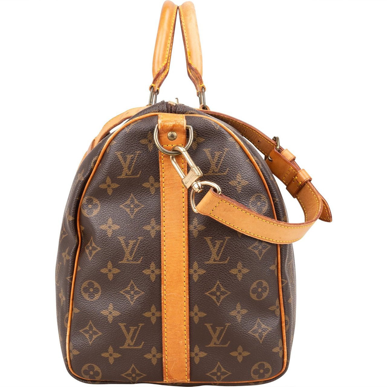 Louis Vuitton Louis Vuitton Monogram Canvas Keepall 45 Bandoulière Travel Bag Bruin