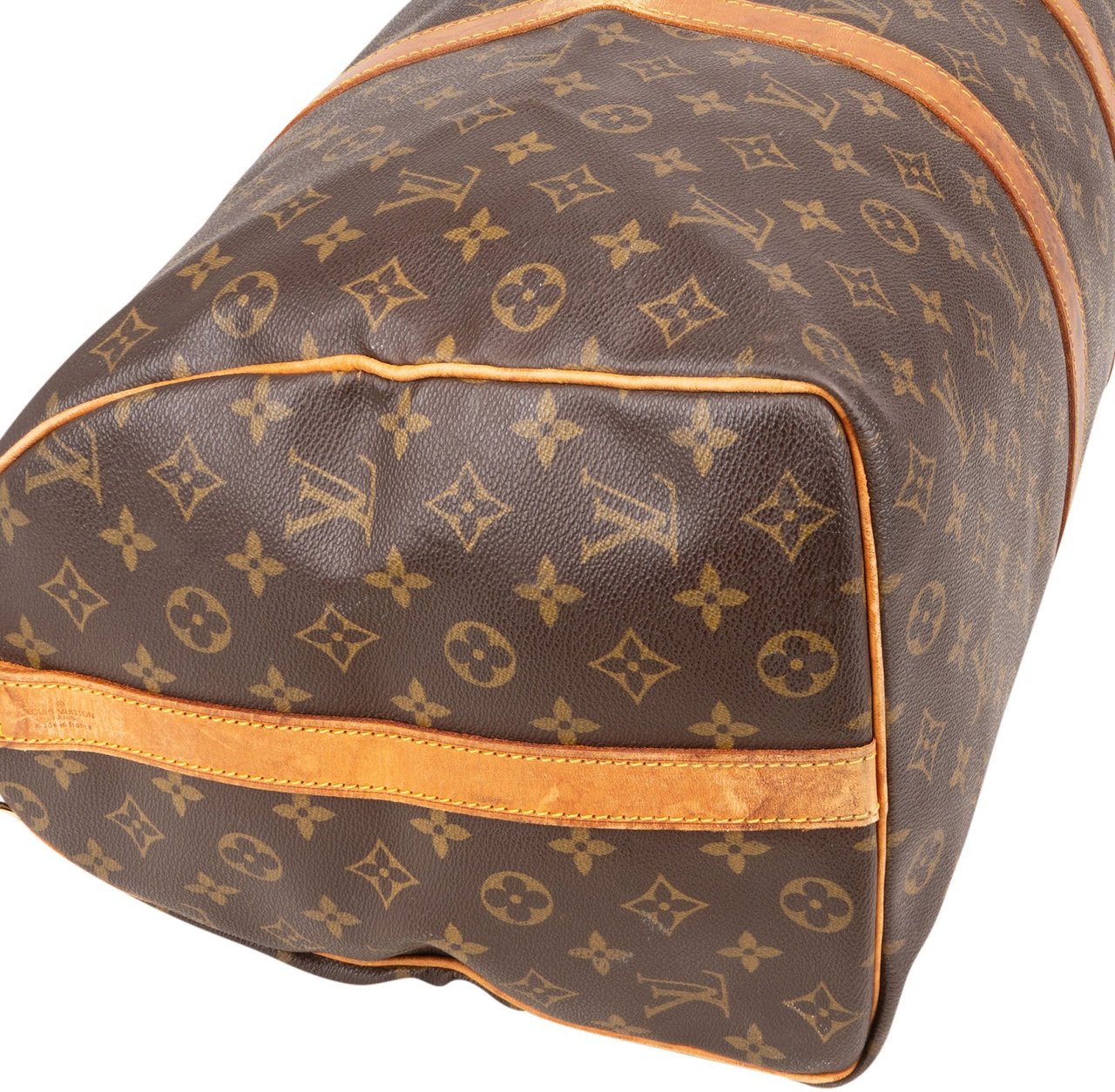 Louis Vuitton Louis Vuitton Monogram Canvas Keepall 50 Bandoulière Travel Bag Bruin