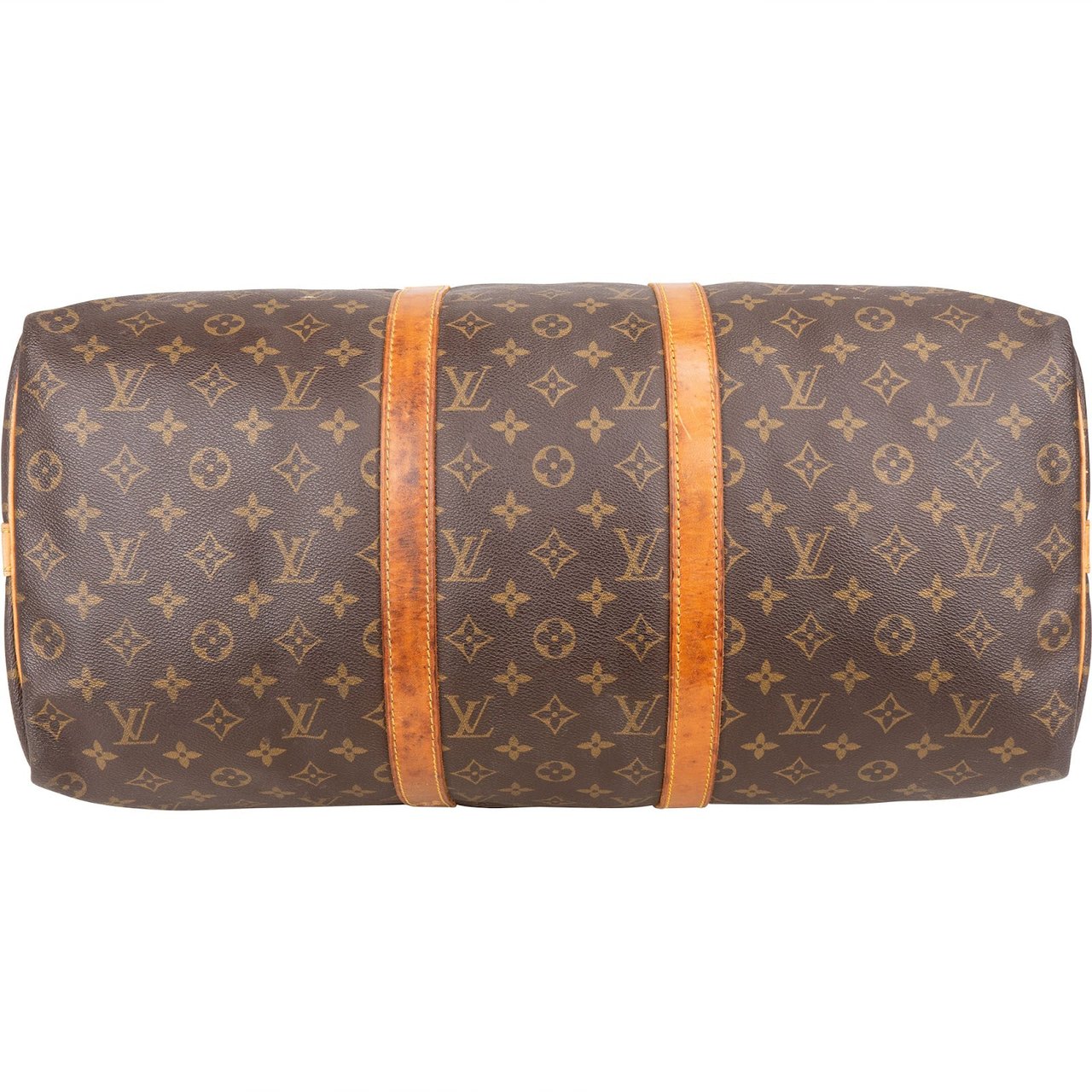 Louis Vuitton Louis Vuitton Monogram Canvas Keepall 50 Bandoulière Travel Bag Bruin