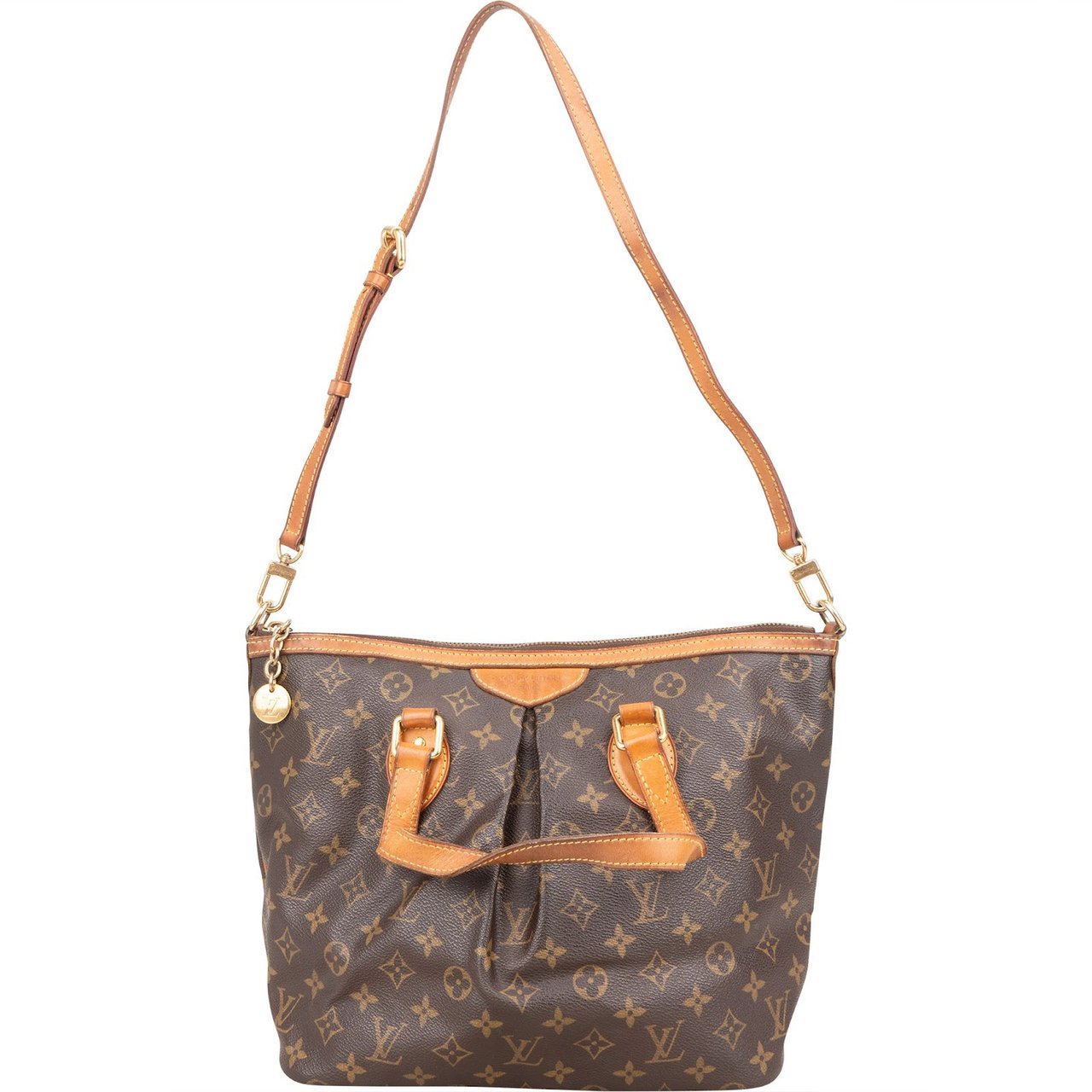 Louis Vuitton Louis Vuitton Monogram Canvas Palermo PM Handbag Bruin
