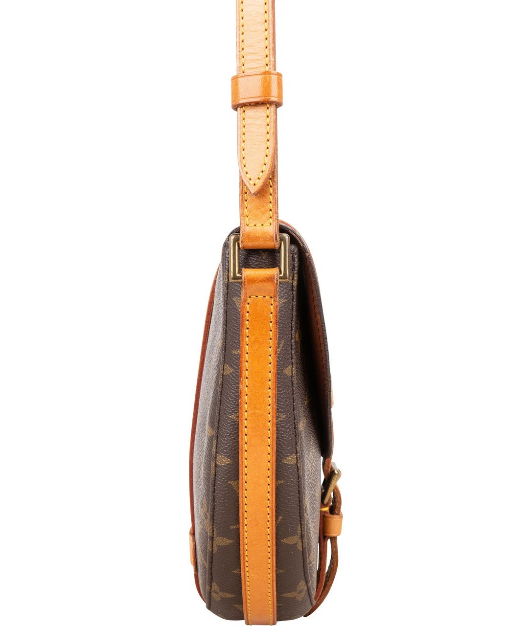 Louis Vuitton Louis Vuitton Monogram Canvas Chantilly GM Crossbody Bag Bruin
