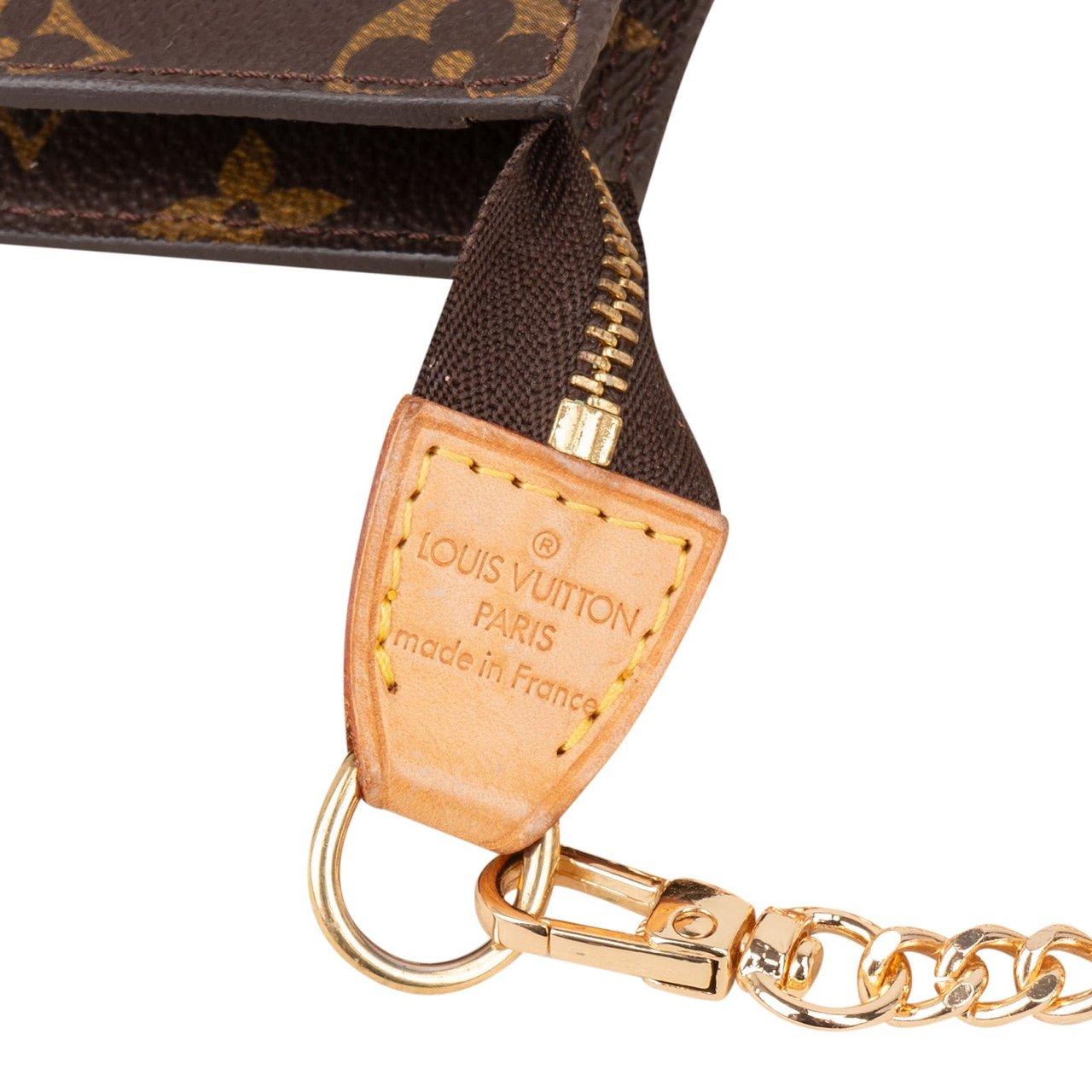 Louis Vuitton Louis Vuitton Monogram Canvas Bucket Pochette Accessoires Shoulder Bag Bruin