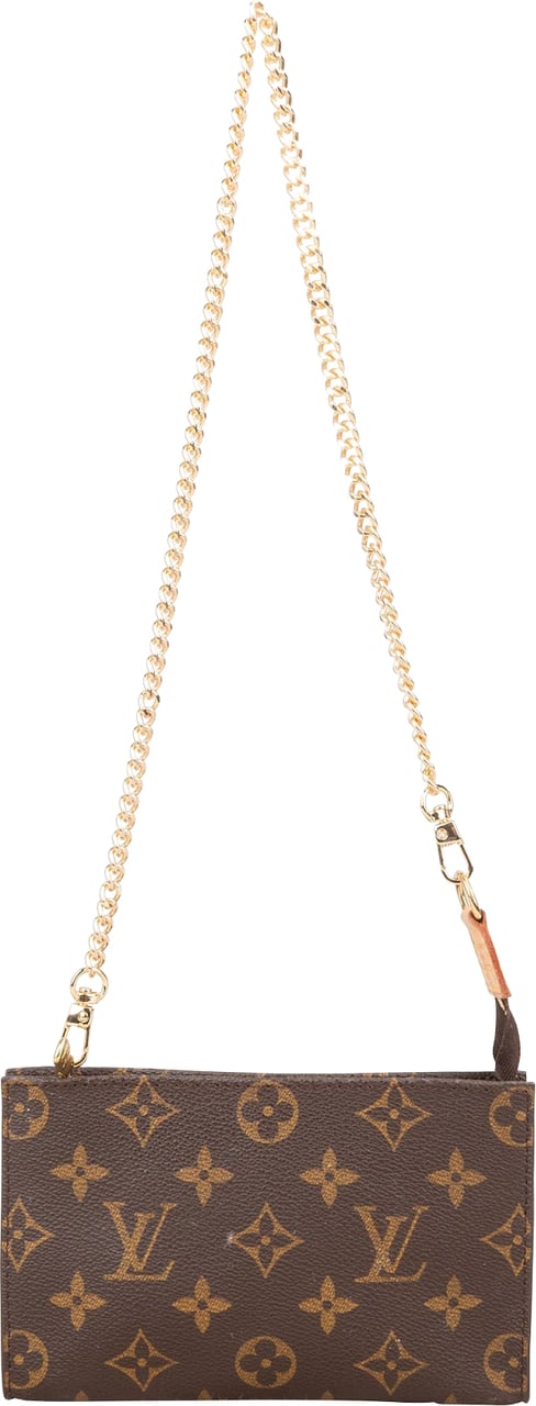 Louis Vuitton Louis Vuitton Monogram Canvas Bucket Pochette Accessoires Shoulder Bag Bruin