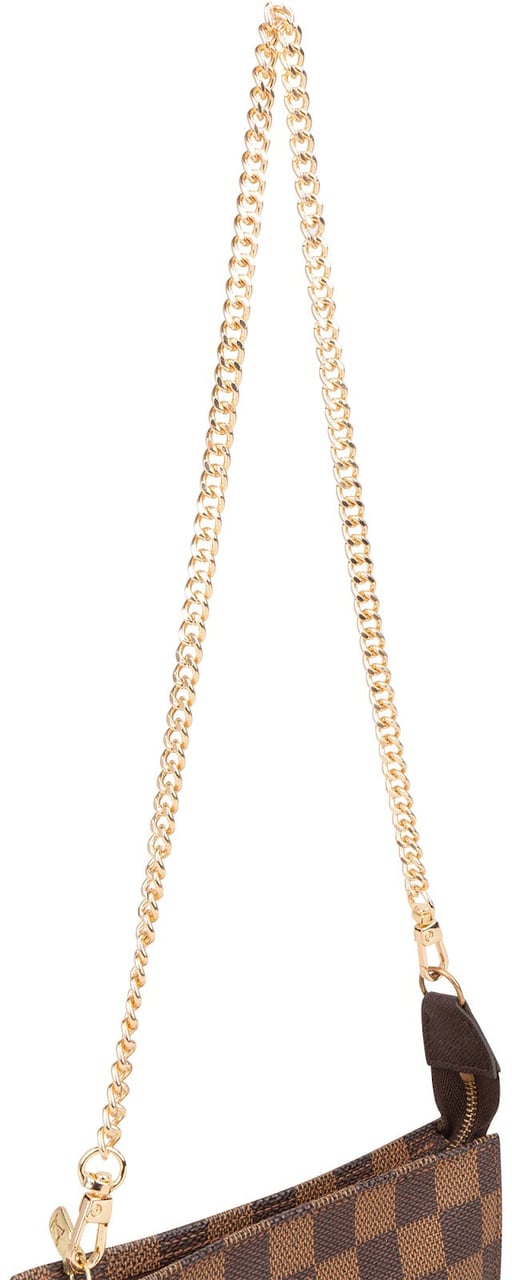 Louis Vuitton Louis Vuitton Monogram Damier Ebene Bucket Pochette Accessoires Shoulder Bag Bruin