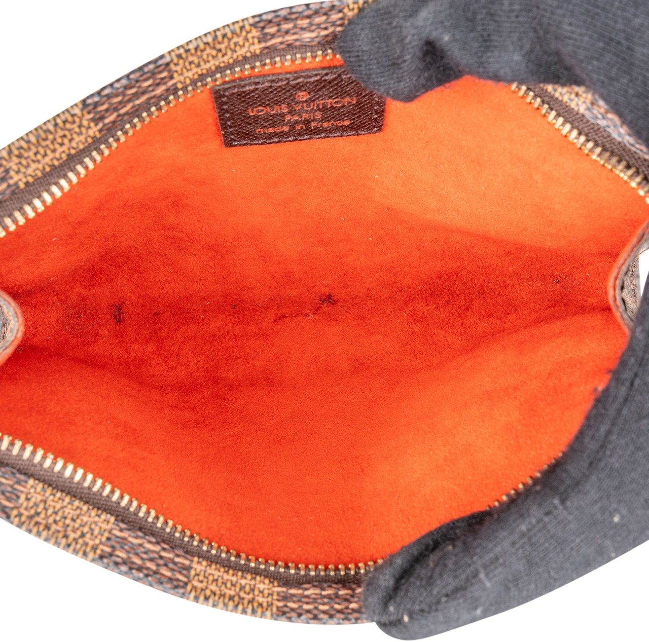 Louis Vuitton Louis Vuitton Monogram Damier Ebene Bucket Pochette Accessoires Shoulder Bag Bruin