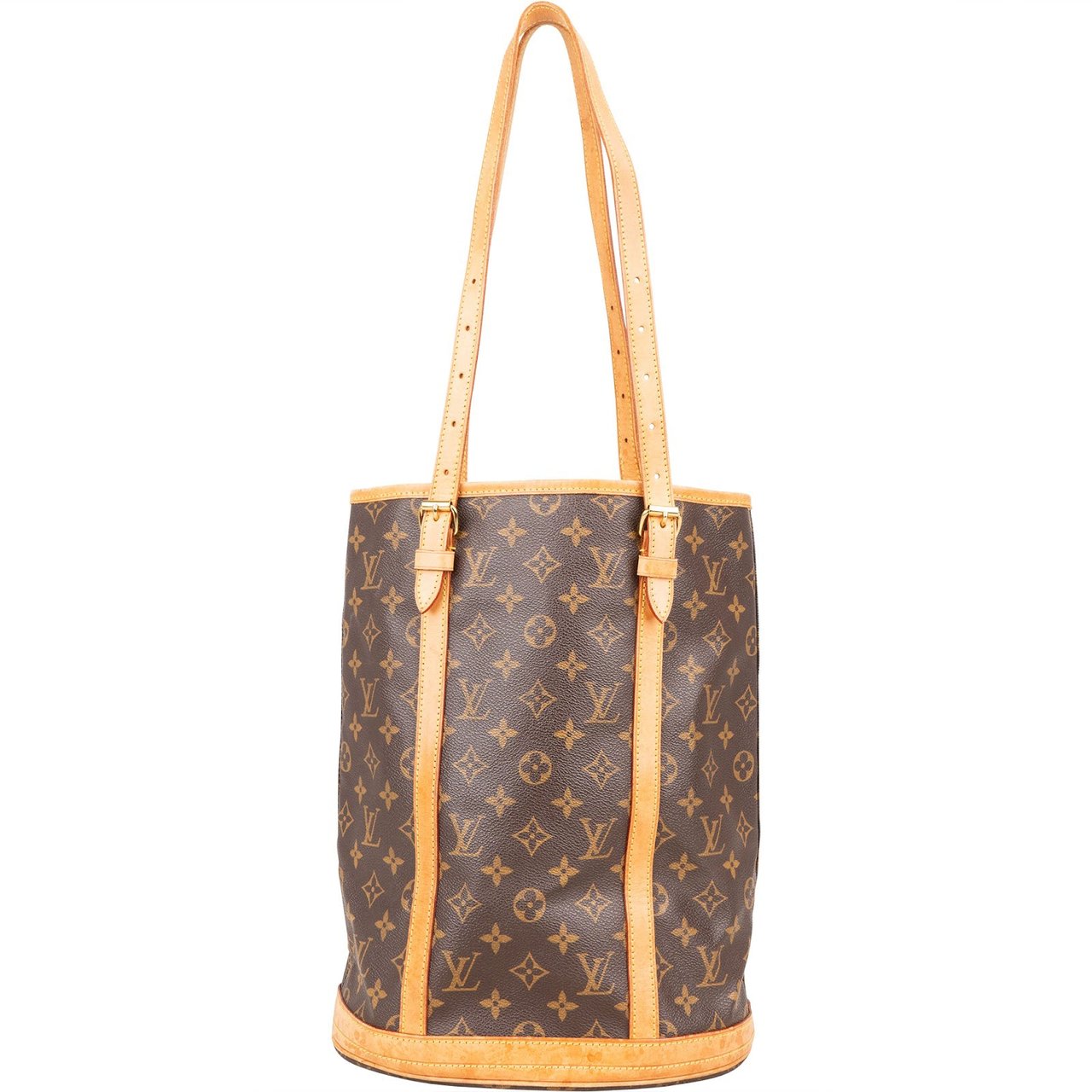 Louis Vuitton Louis Vuitton Monogram Canvas Bucket GM Shoulder Bag Bruin