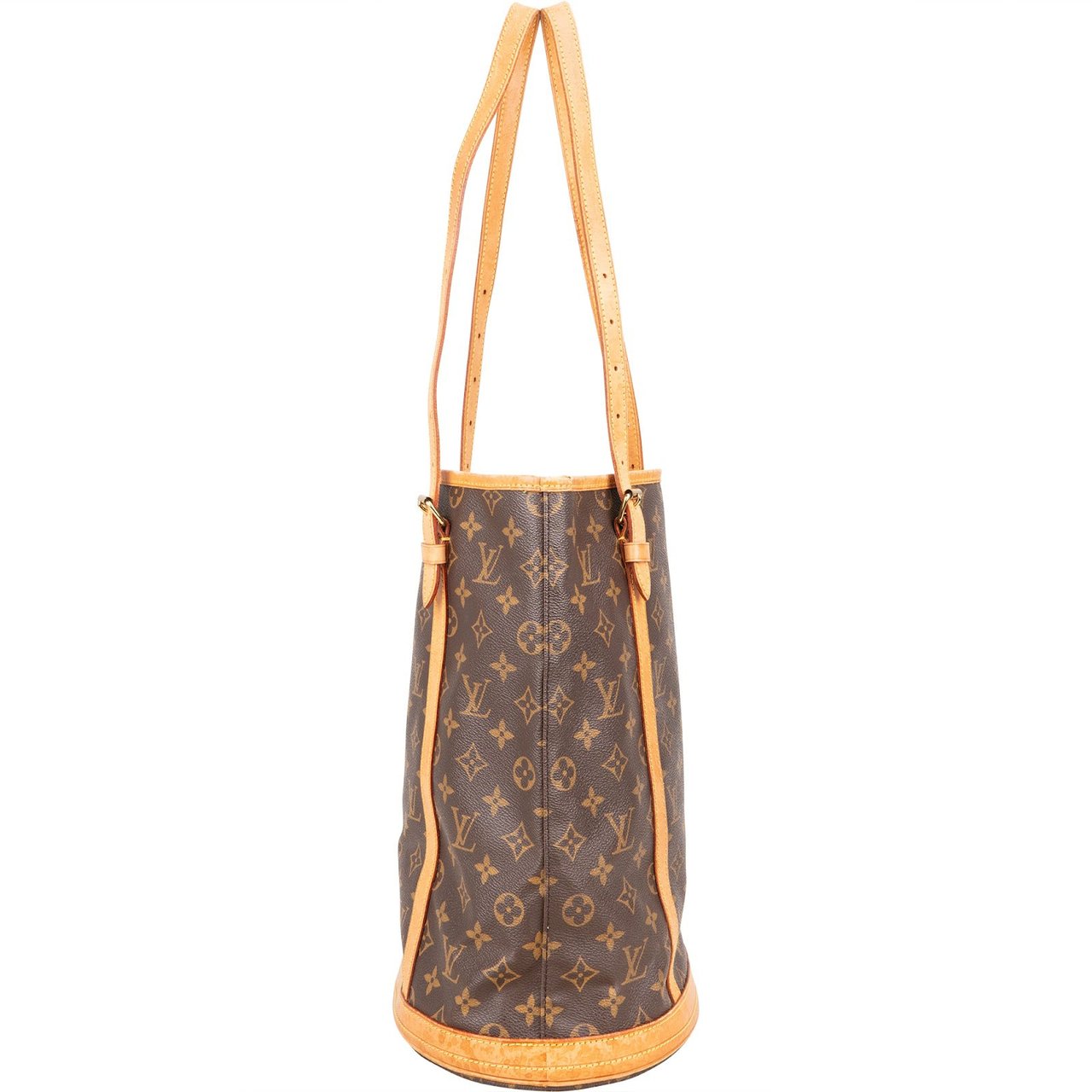 Louis Vuitton Louis Vuitton Monogram Canvas Bucket GM Shoulder Bag Bruin