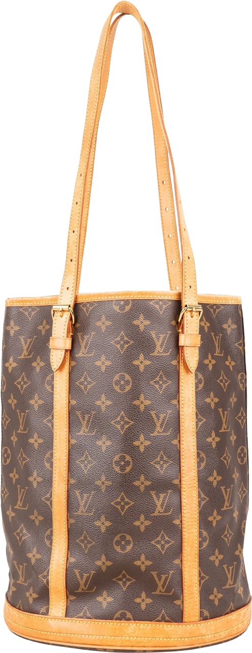 Louis Vuitton Louis Vuitton Monogram Canvas Bucket GM Shoulder Bag Bruin