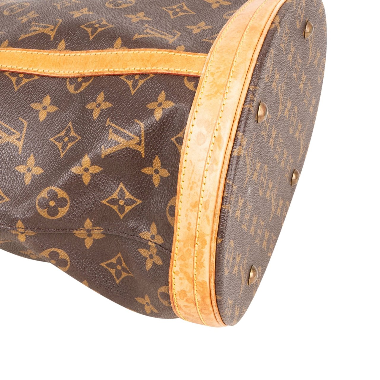 Louis Vuitton Louis Vuitton Monogram Canvas Bucket GM Shoulder Bag Bruin