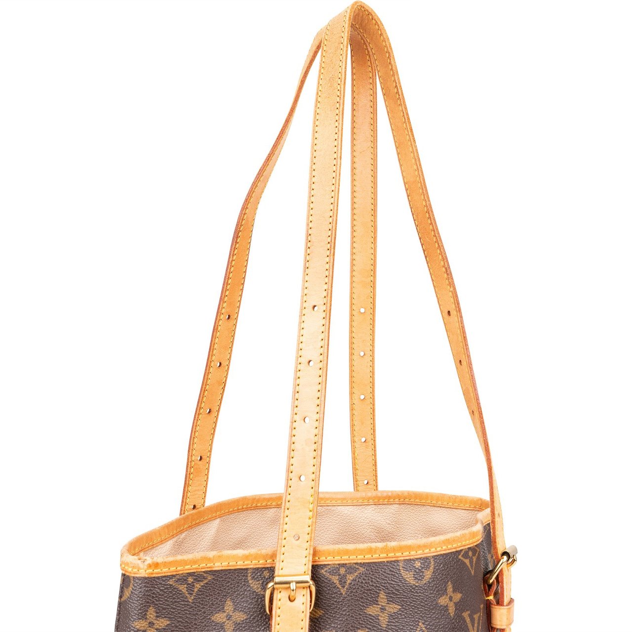 Louis Vuitton Louis Vuitton Monogram Canvas Bucket GM Shoulder Bag Bruin