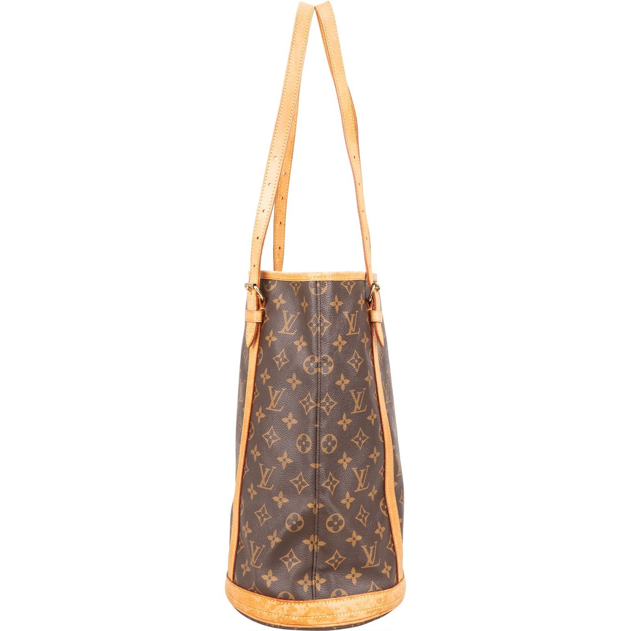 Louis Vuitton Louis Vuitton Monogram Canvas Bucket GM Shoulder Bag Bruin