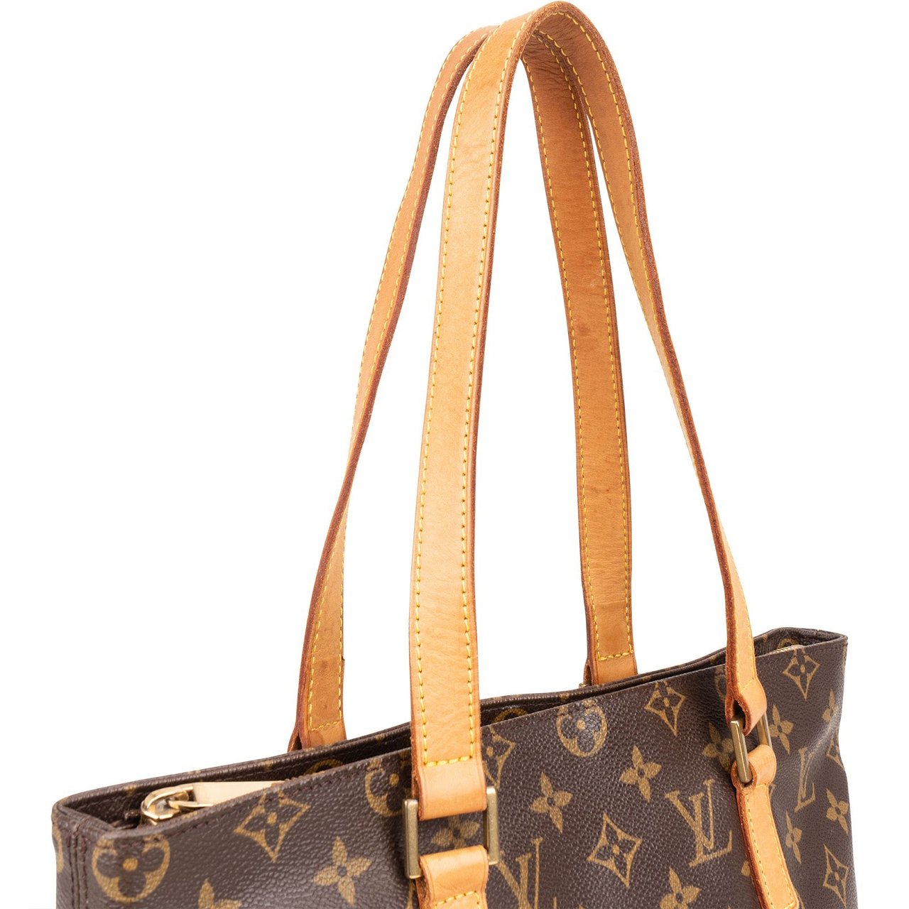 Louis Vuitton Louis Vuitton Monogram Canvas Cabas Piano Shoulder Bag Bruin