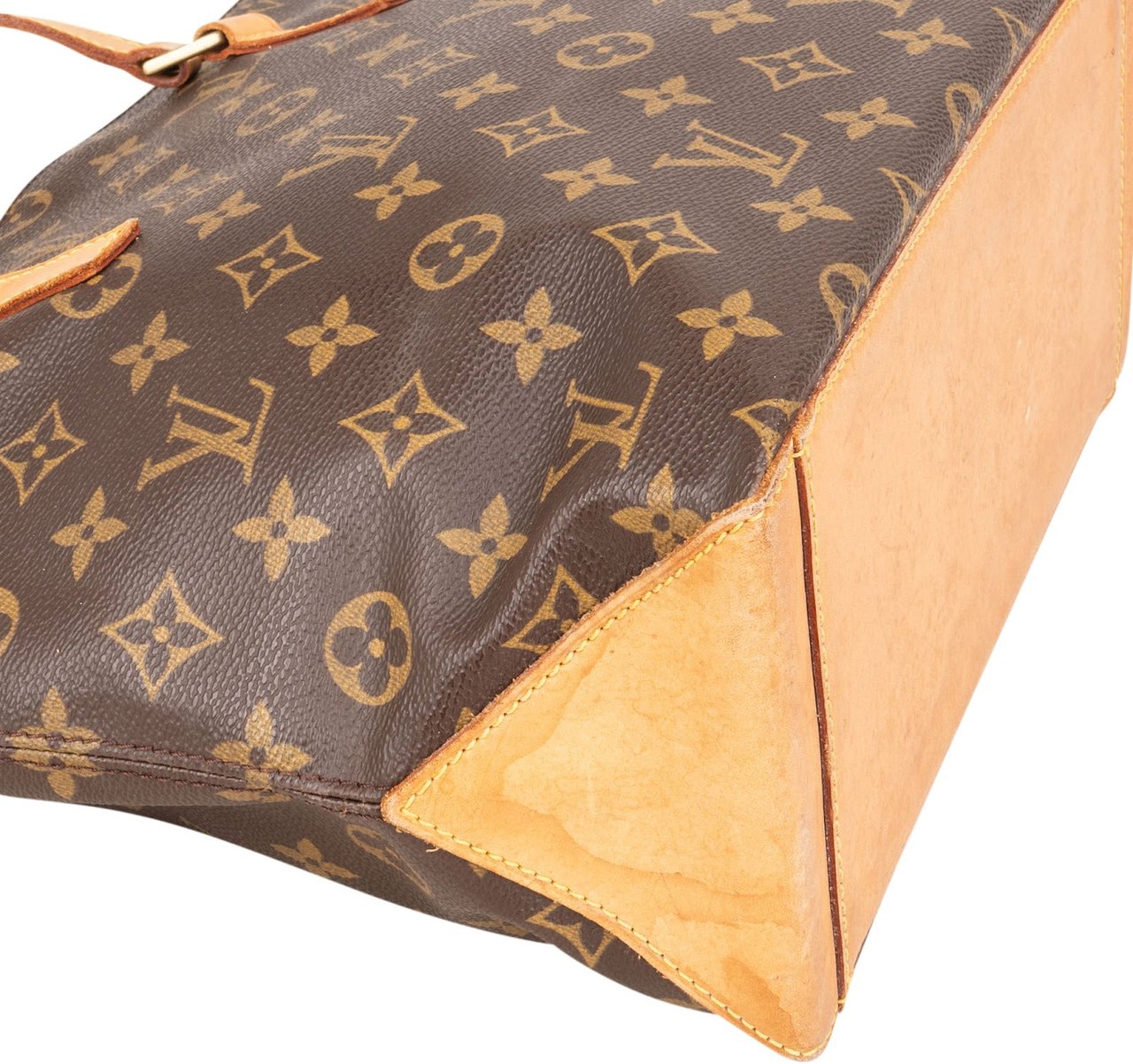 Louis Vuitton Louis Vuitton Monogram Canvas Cabas Piano Shoulder Bag Bruin