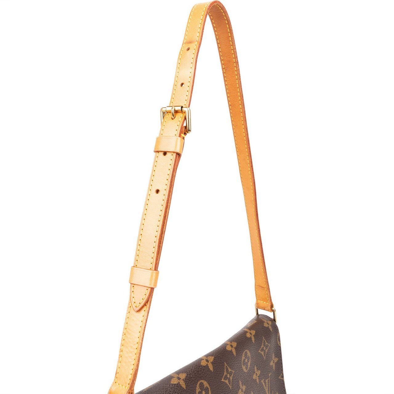 Louis Vuitton Louis Vuitton Monogram Canvas Musette Tango Shoulder Bag Bruin