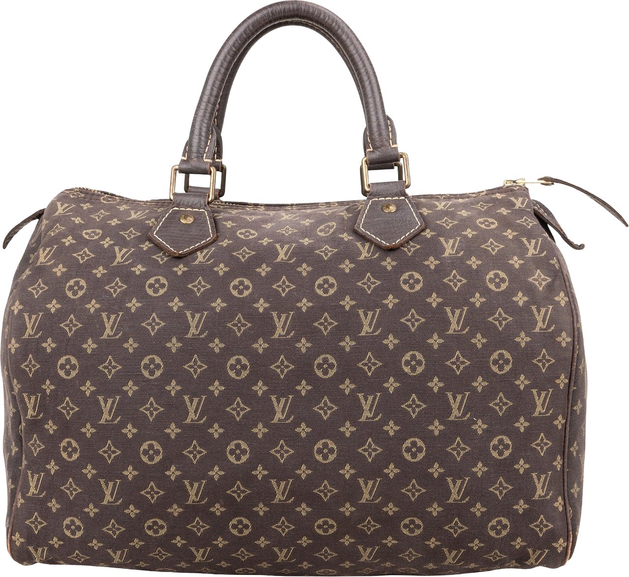 Louis Vuitton Louis Vuitton Mini Lin Monogram Speedy 30 Handbag Bruin