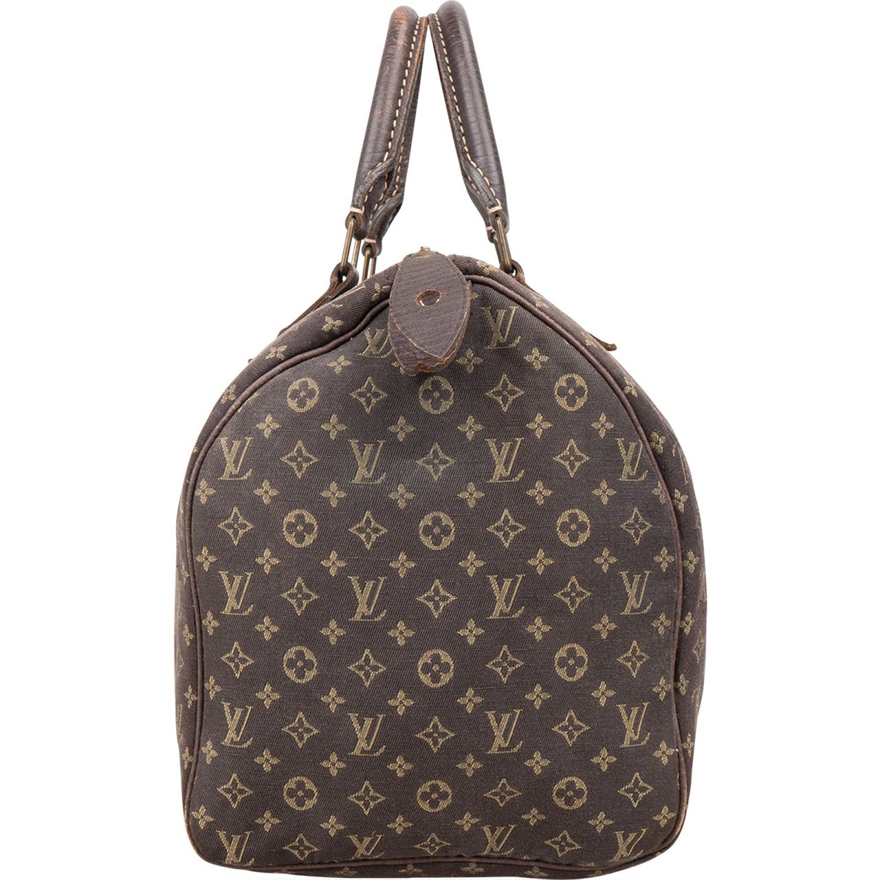 Louis Vuitton Louis Vuitton Mini Lin Monogram Speedy 30 Handbag Bruin