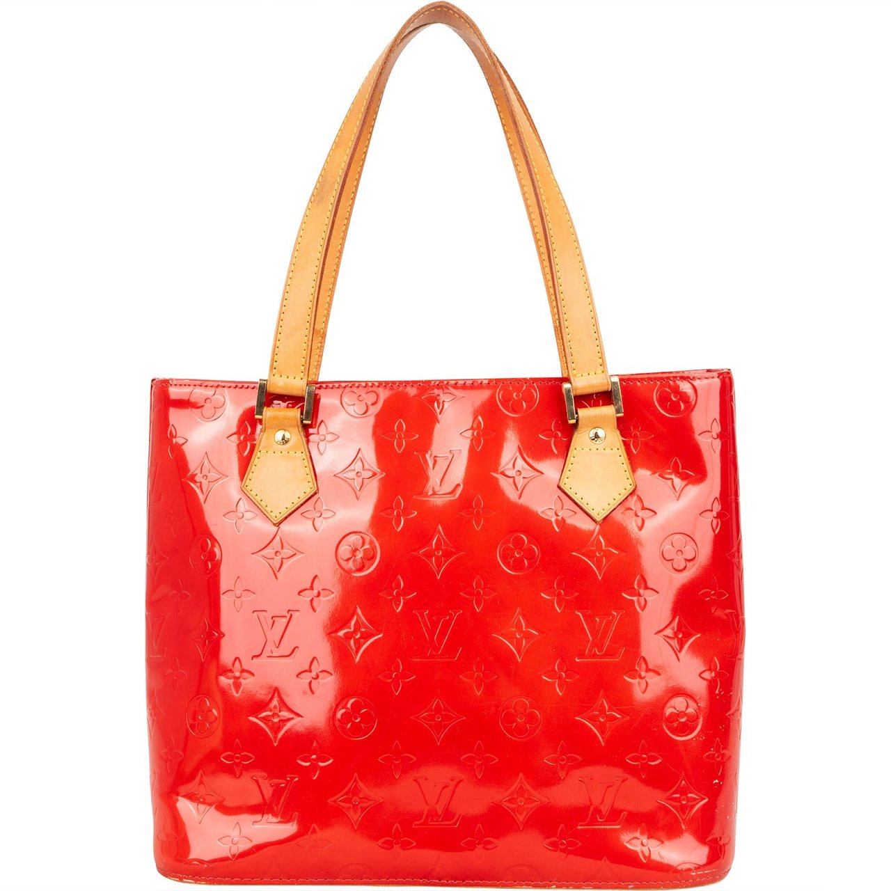 Louis Vuitton Louis Vuitton Monogram Vernis Houston Shoulder Bag Rood