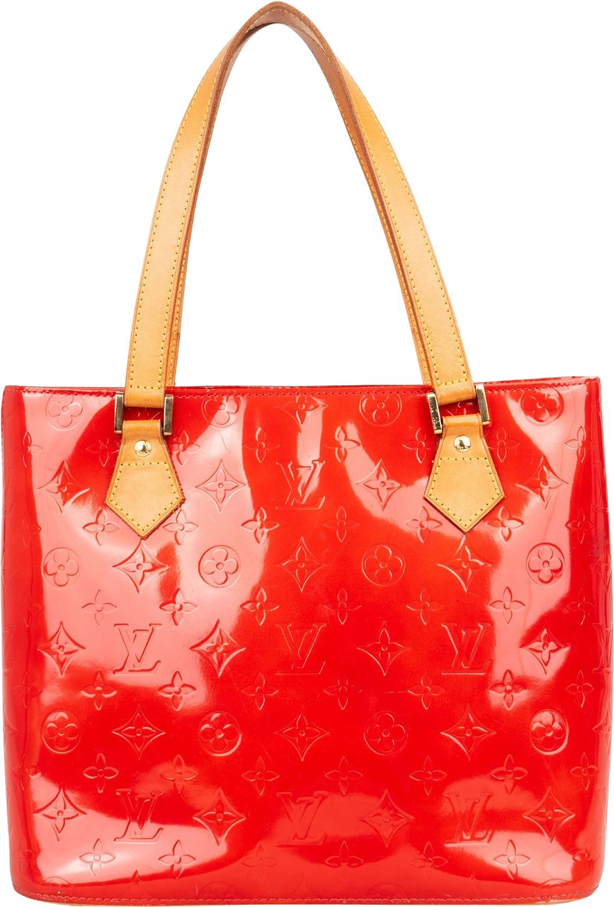Louis Vuitton Louis Vuitton Monogram Vernis Houston Shoulder Bag Rood