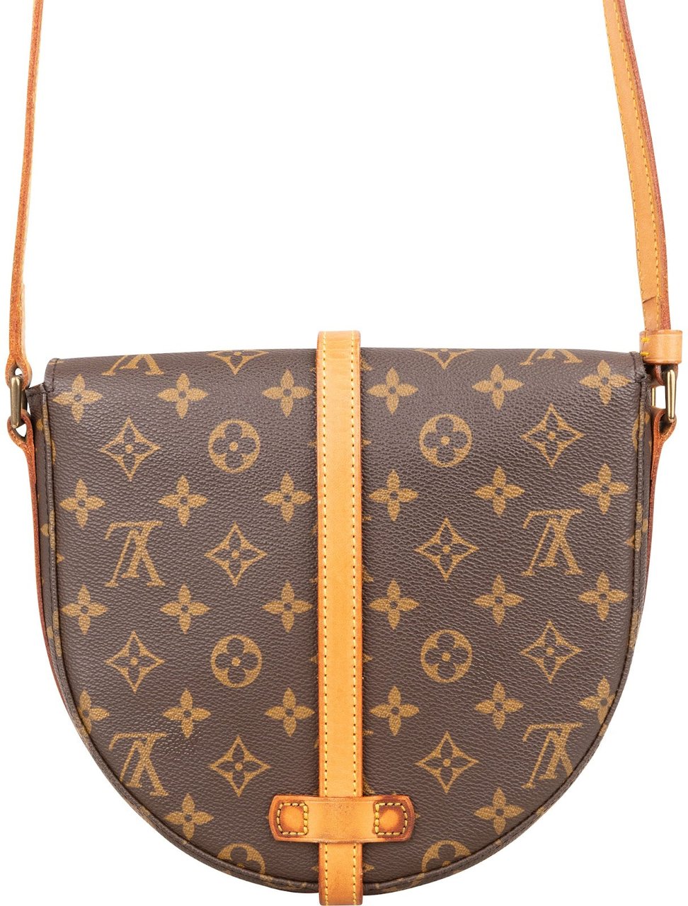 Louis Vuitton Louis Vuitton Monogram Canvas Chantilly MM Crossbody Bag Bruin
