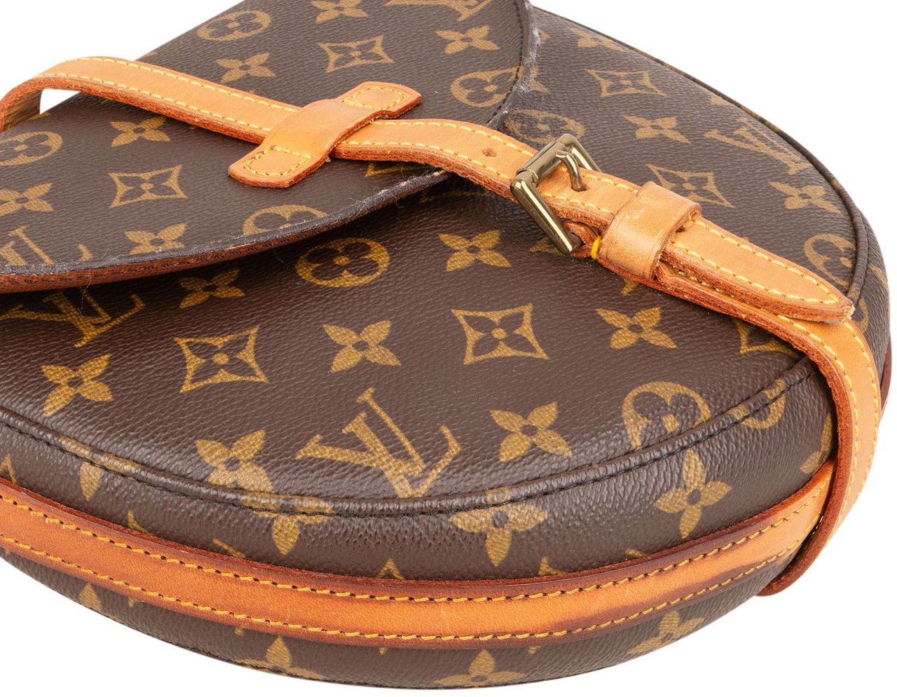 Louis Vuitton Louis Vuitton Monogram Canvas Chantilly MM Crossbody Bag Bruin