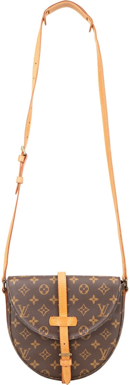 Louis Vuitton Louis Vuitton Monogram Canvas Chantilly MM Crossbody Bag Bruin