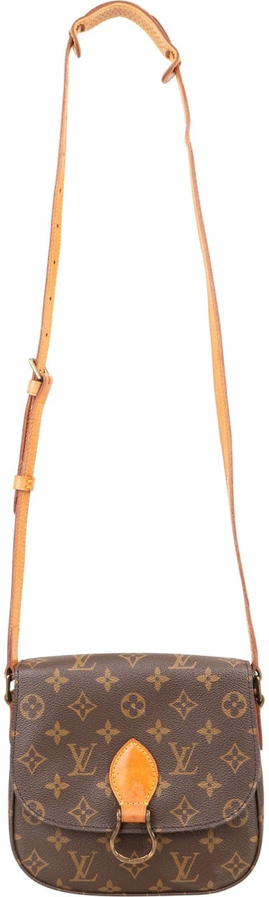 Louis Vuitton Louis Vuitton Monogram Canvas Saint Cloud PM Crossbody Bag Bruin