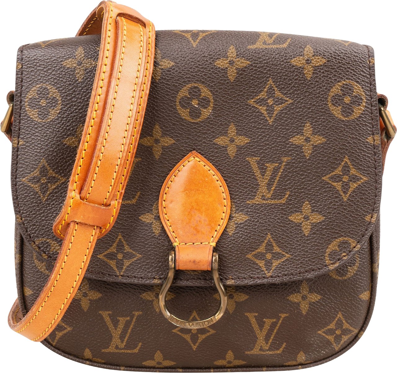 Louis Vuitton Louis Vuitton Monogram Canvas Saint Cloud PM Crossbody Bag Bruin
