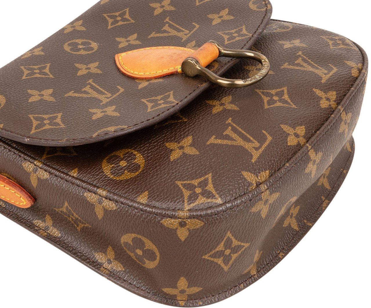 Louis Vuitton Louis Vuitton Monogram Canvas Saint Cloud PM Crossbody Bag Bruin