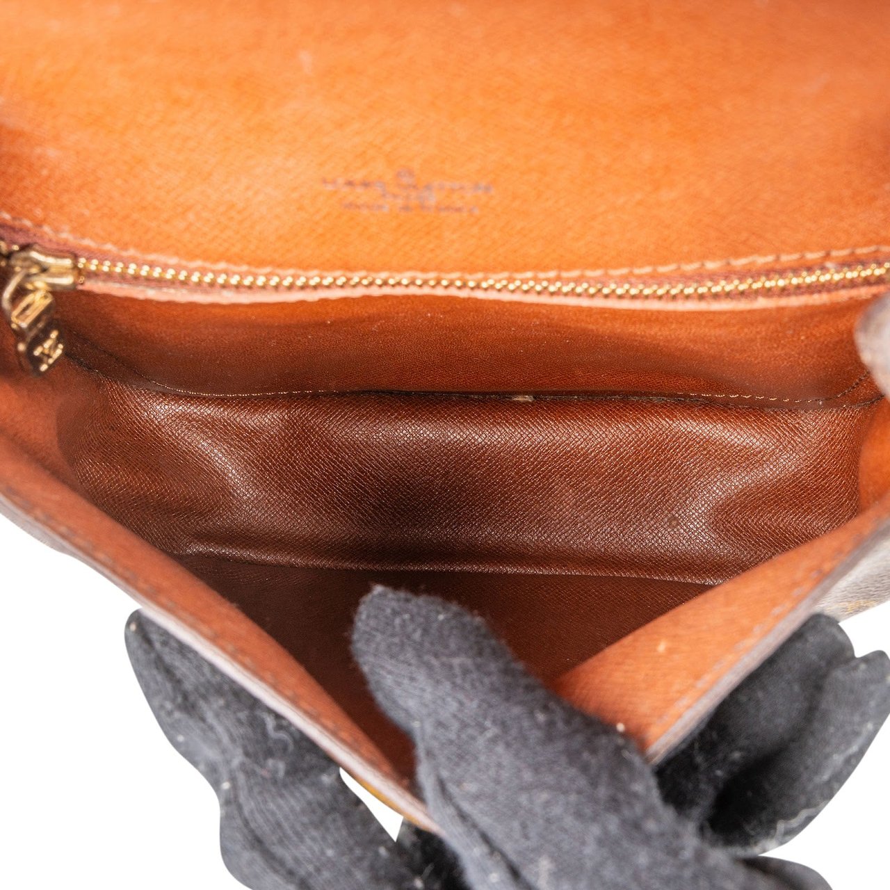 Louis Vuitton Louis Vuitton Monogram Canvas Saint Cloud PM Crossbody Bag Bruin