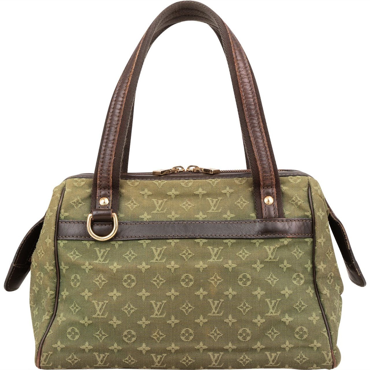 Louis Vuitton Louis Vuitton Monogram Mini Lin Josephine PM Handbag Groen