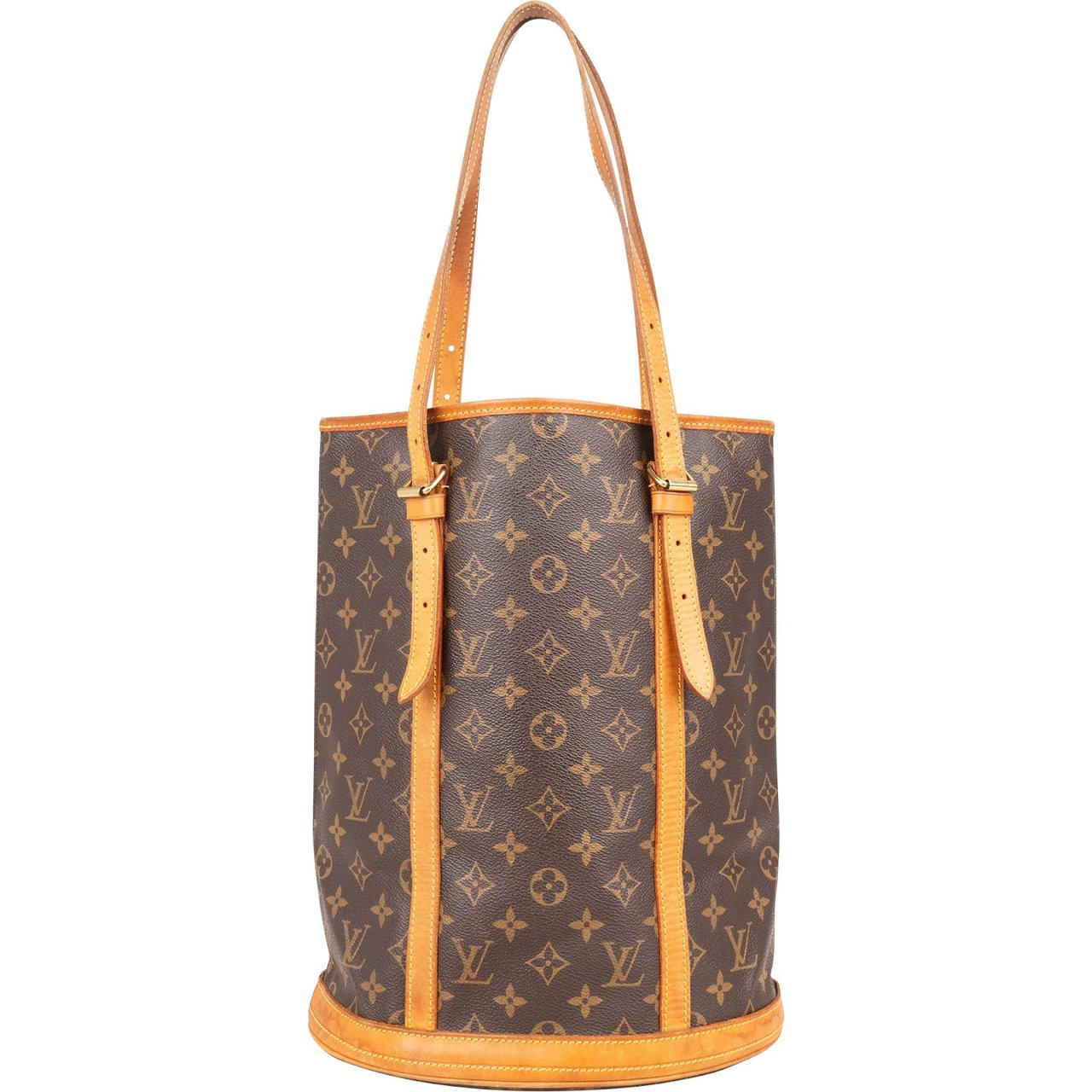 Louis Vuitton Louis Vuitton Monogram Canvas Bucket GM Shoulder Bag Bruin