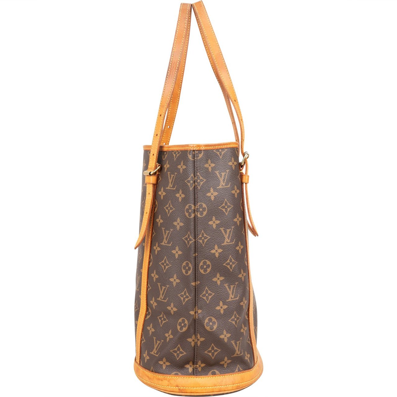 Louis Vuitton Louis Vuitton Monogram Canvas Bucket GM Shoulder Bag Bruin