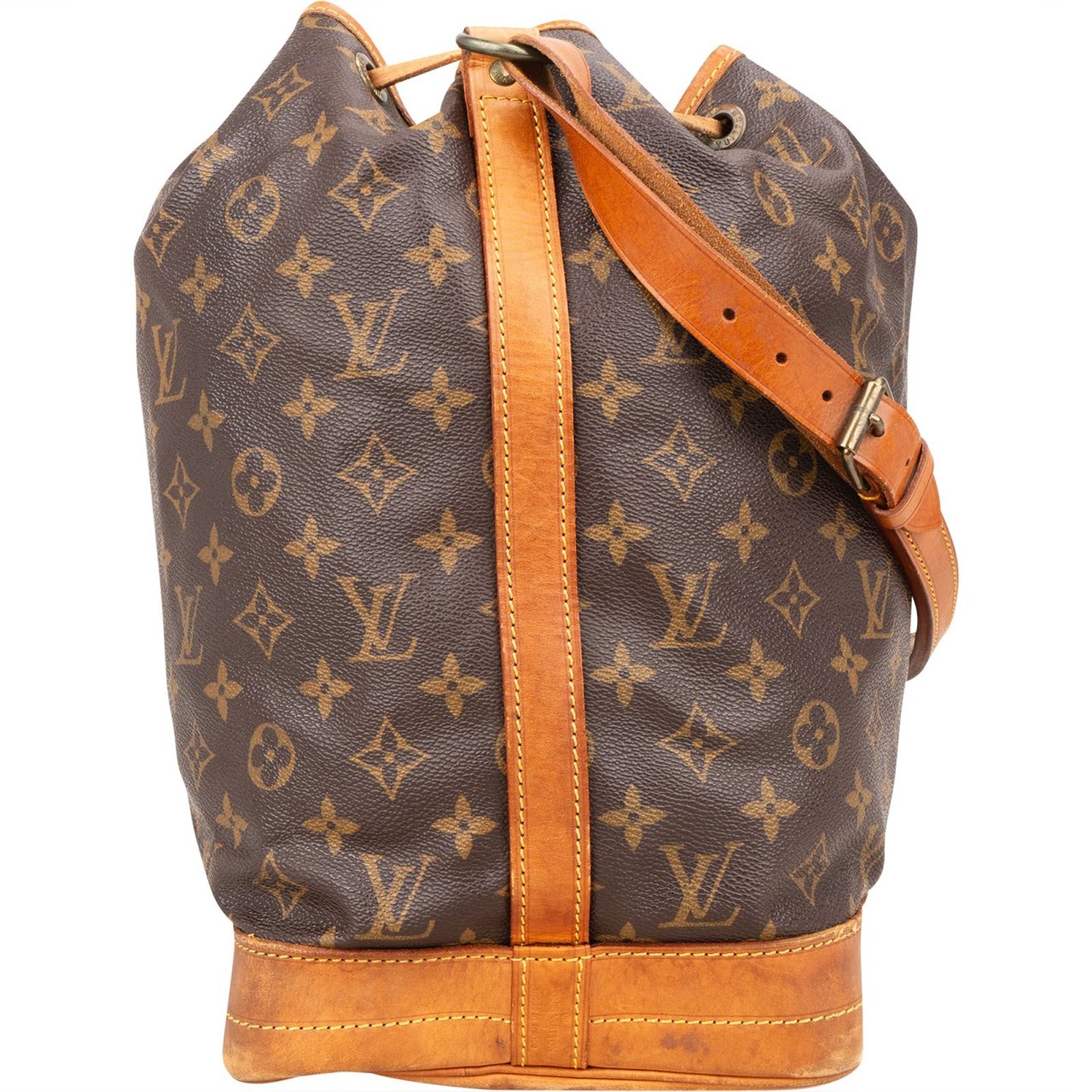 Louis Vuitton Louis Vuitton Monogram Canvas Sac Noé Grande Shoulder Bag Bruin