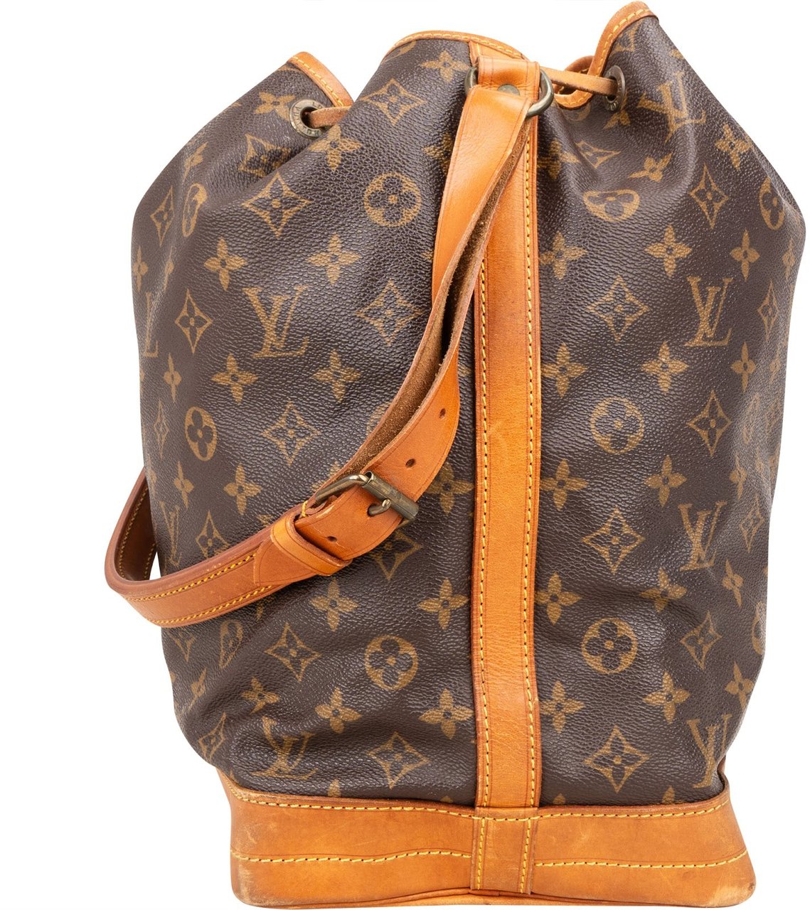 Louis Vuitton Louis Vuitton Monogram Canvas Sac Noé Grande Shoulder Bag Bruin
