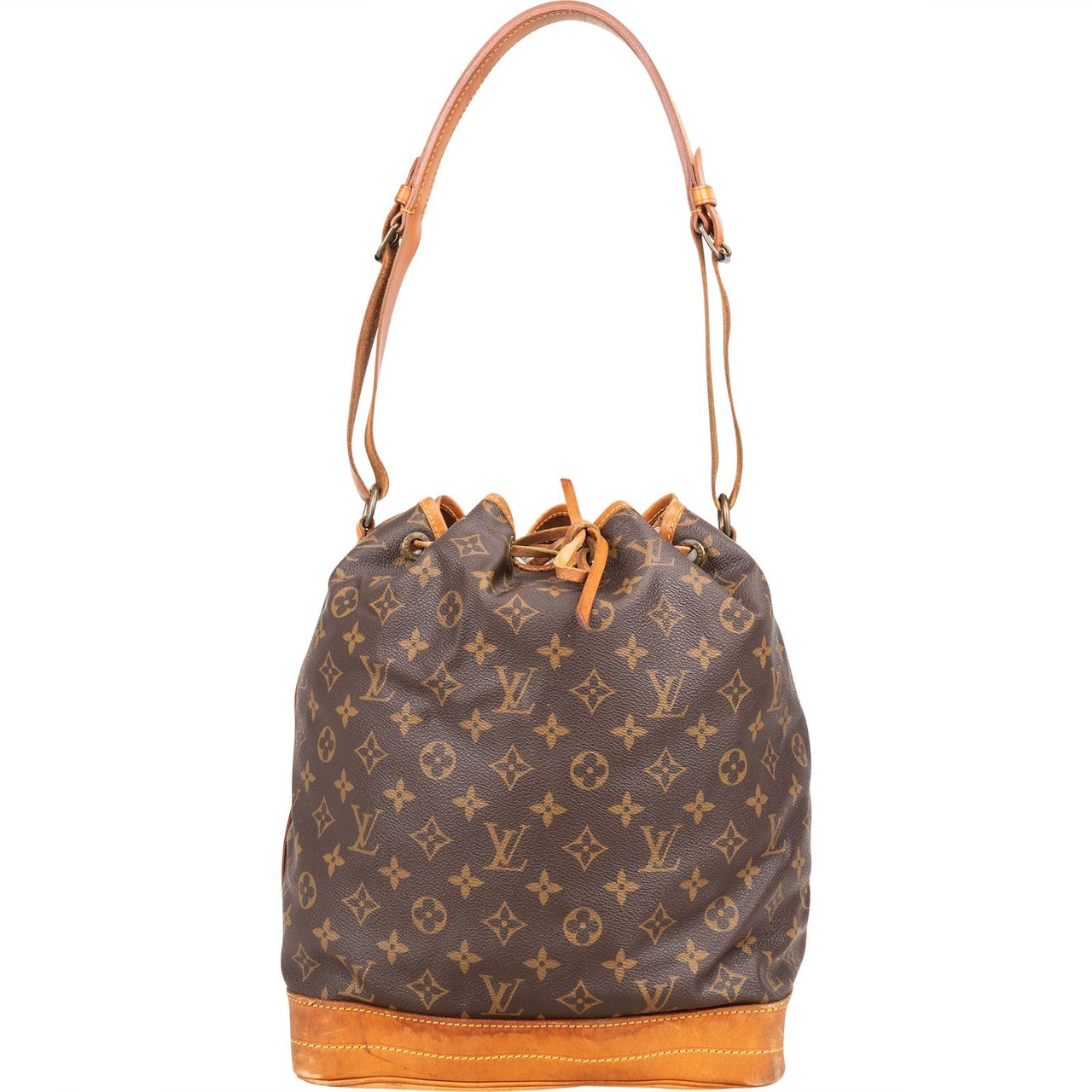 Louis Vuitton Louis Vuitton Monogram Canvas Sac Noé Grande Shoulder Bag Bruin