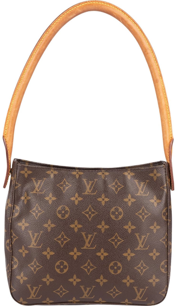 Louis Vuitton Louis Vuitton Canvas Monogram Looping MM Shoulder Bag Bruin