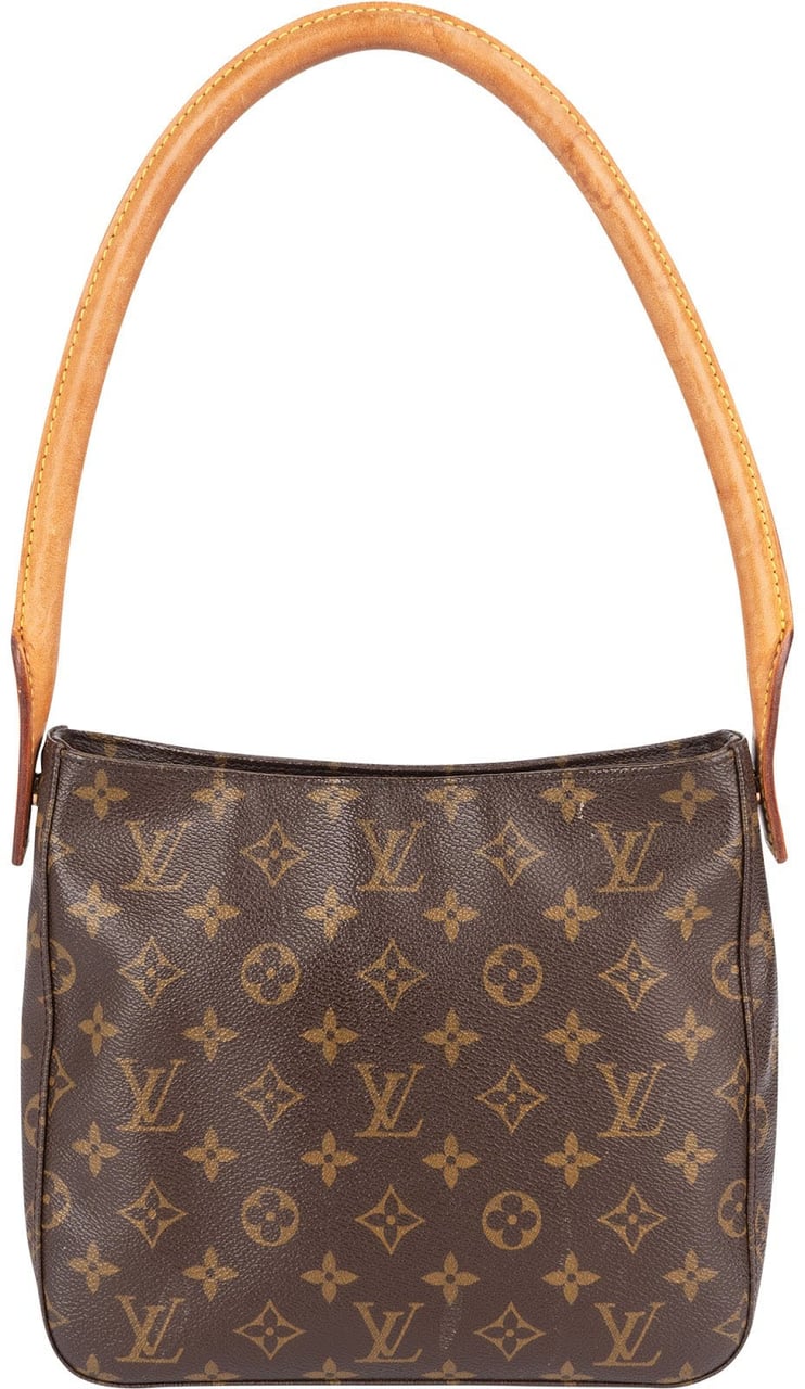 Louis Vuitton Louis Vuitton Canvas Monogram Looping MM Shoulder Bag Bruin