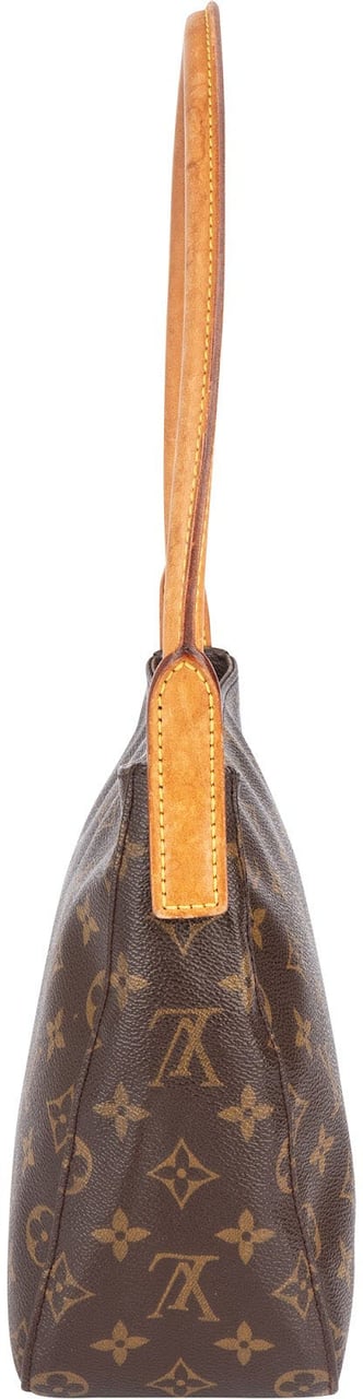 Louis Vuitton Louis Vuitton Canvas Monogram Looping MM Shoulder Bag Bruin
